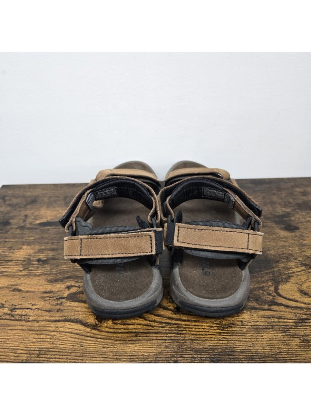 Teva Walk And Hike Leather Sandals Mens US Size 9 Terra Fl Lite Brown Outdoor - Picture 5 of 7